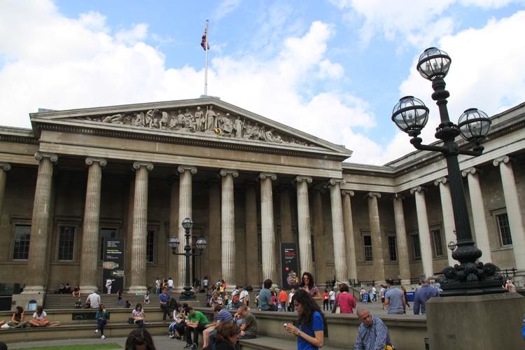 伦敦不列颠博物馆建筑风格