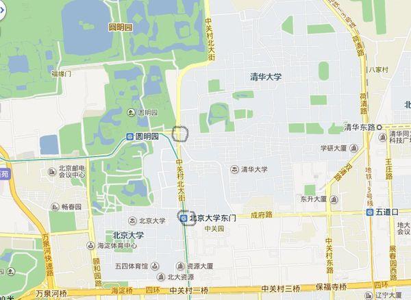 北京大学.在那个位置