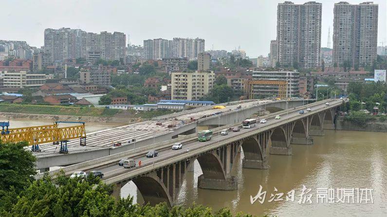 内江市区内有哪些桥 分别位于的位置