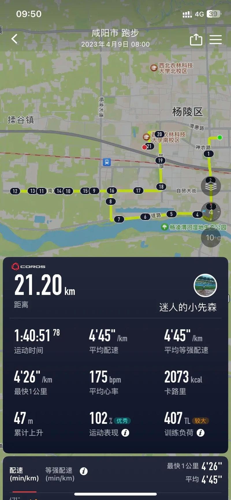 杨凌马拉松全程多少公里