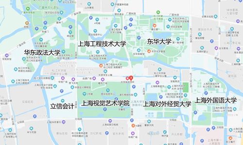 松江大学城有哪些大学