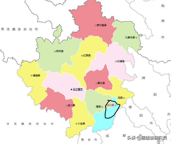 四川汶川县的具体地理位置是什么