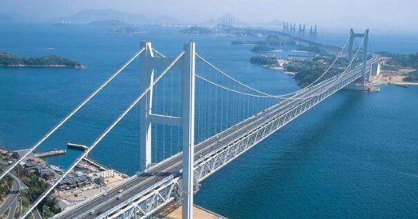 目前世界上跨度最长的悬索桥是