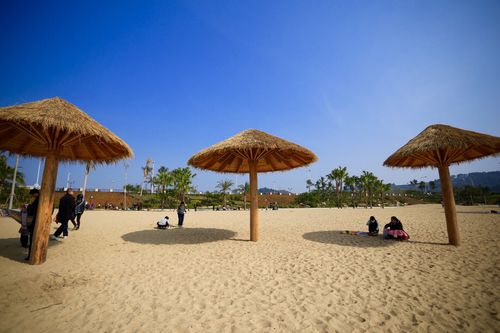 海沧湾公园有沙滩吗
