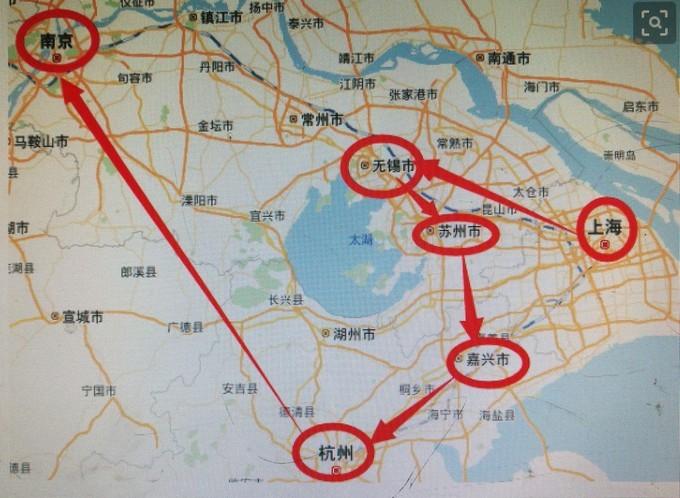 北京自驾华东五市游路线推荐