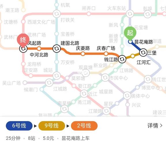 杭州滨江几个地铁站名叫什么