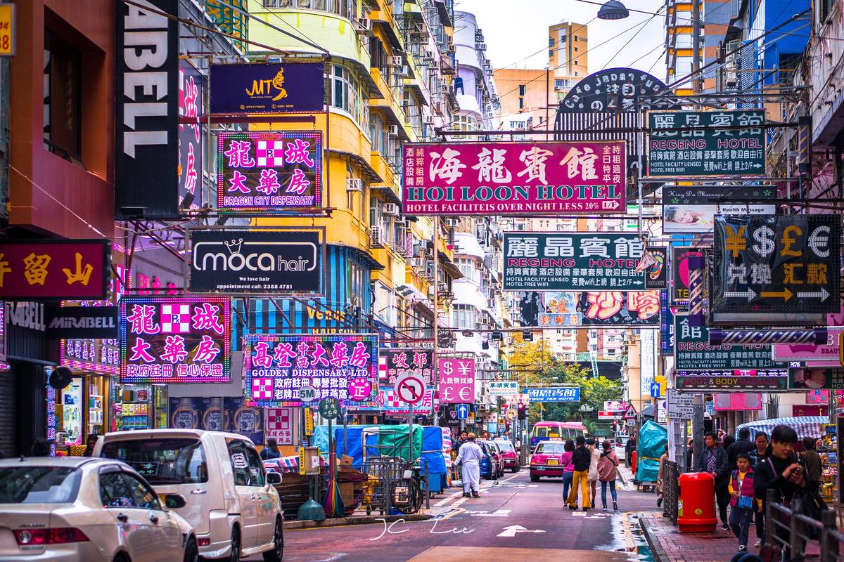 香港十大繁华街道