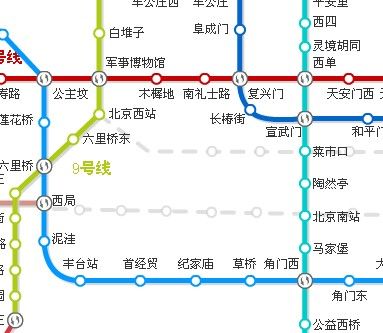 北京南站到北京西站坐地铁怎么走