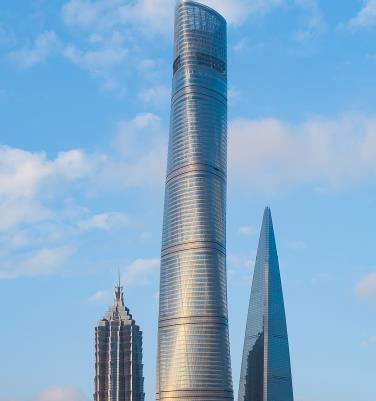 上海最高的楼分别叫什么 有多高