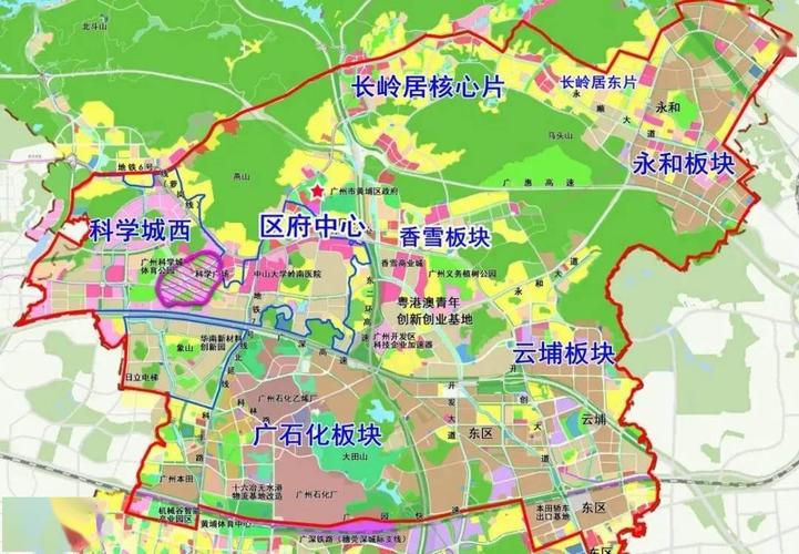 广州科学城范围