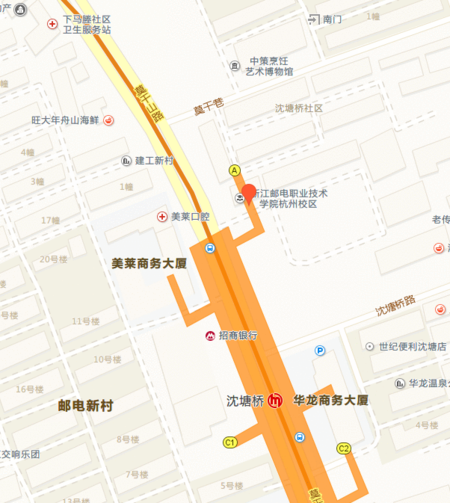 莫干山路在杭州市的哪个区