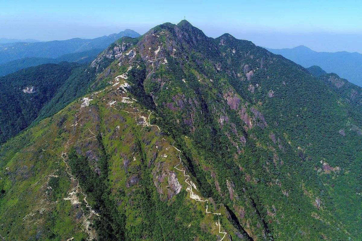 广东海拔最高的十大山峰