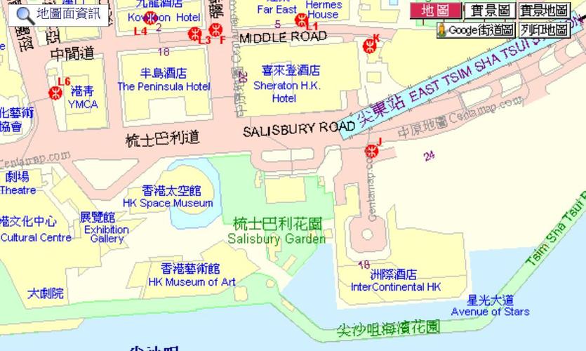 香港海港城在尖沙咀哪个出口
