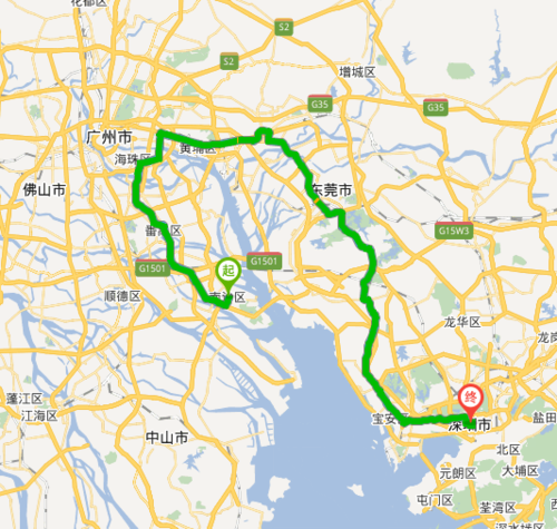 深圳有多少条国道