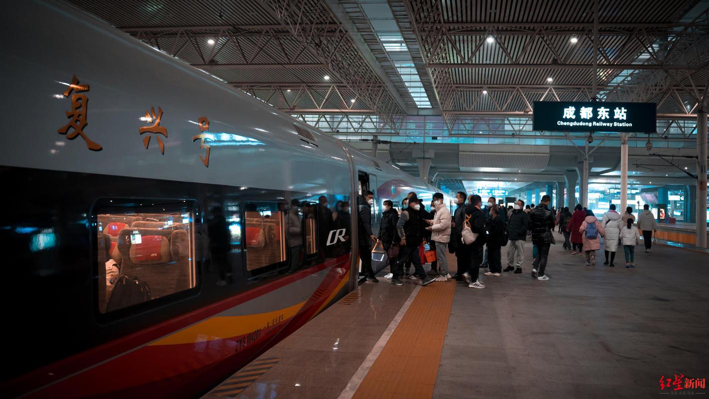 z49次列车在重庆北站上车
