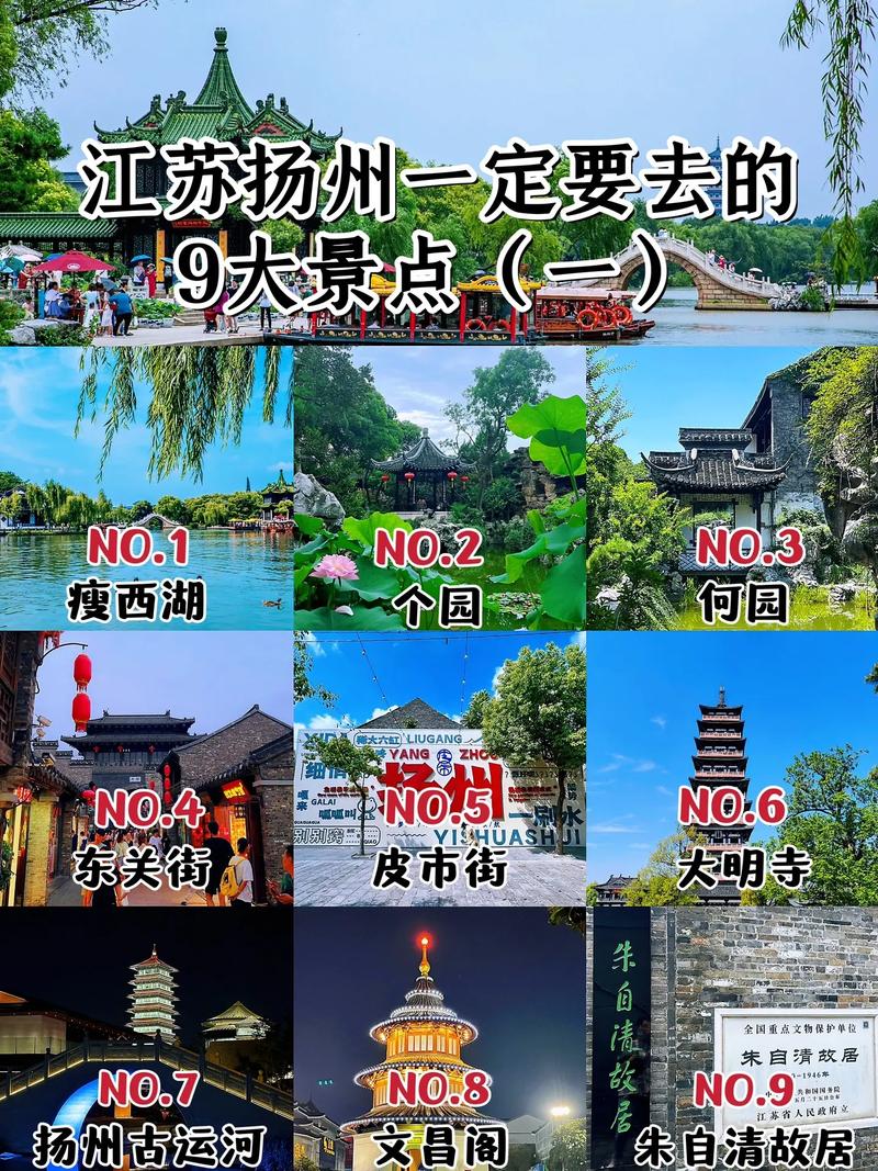扬州景点排名前十