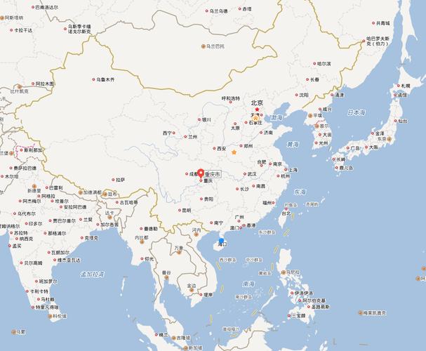 国内距离重庆最远的省份