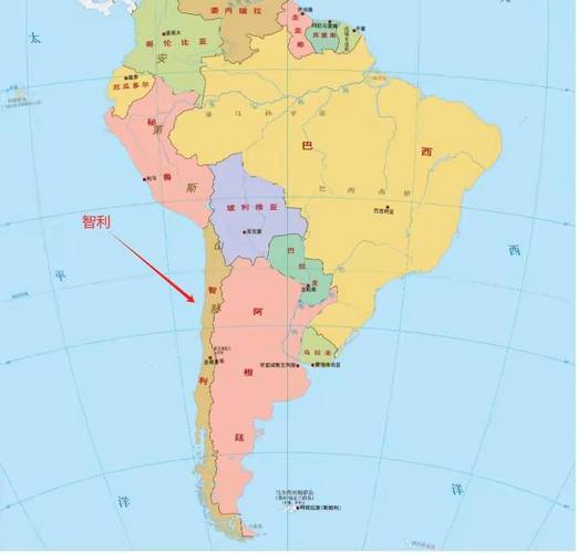 智利在世界地图哪个位置
