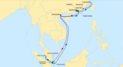 东南亚航线算远洋么