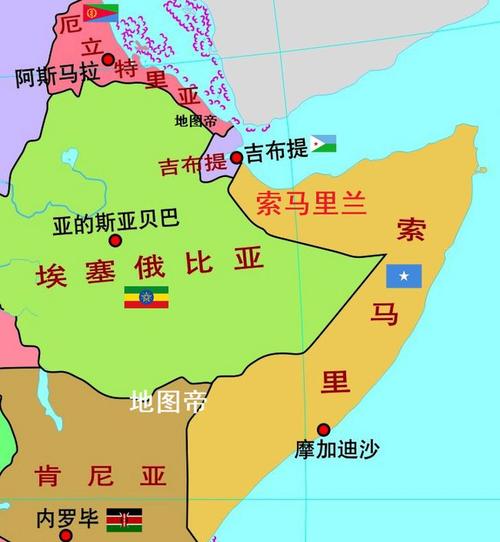 索马里地理位置及分布如何