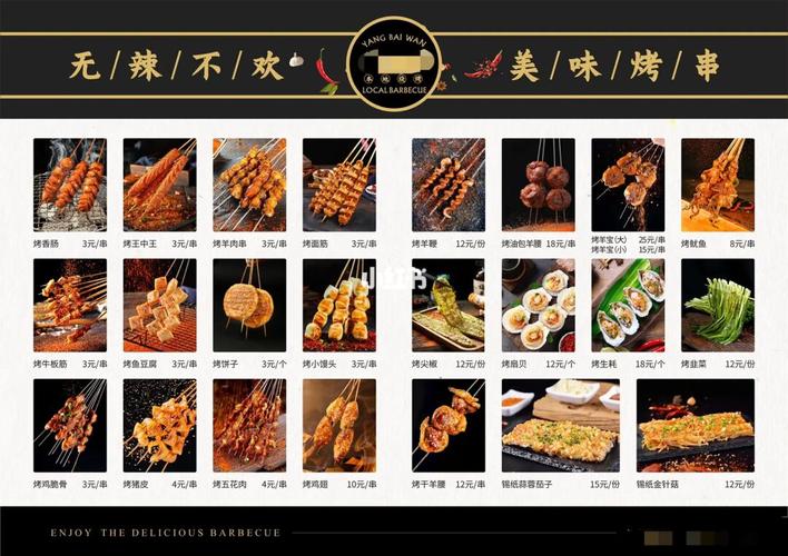 深圳最受欢迎的十五种烧烤食物名称是什么