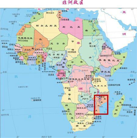 莫桑比克地理位置及分布如何