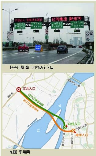 南京扬子江隧道口为什么有画