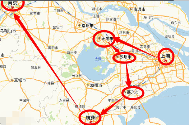 华东五市 指的是哪几座城市