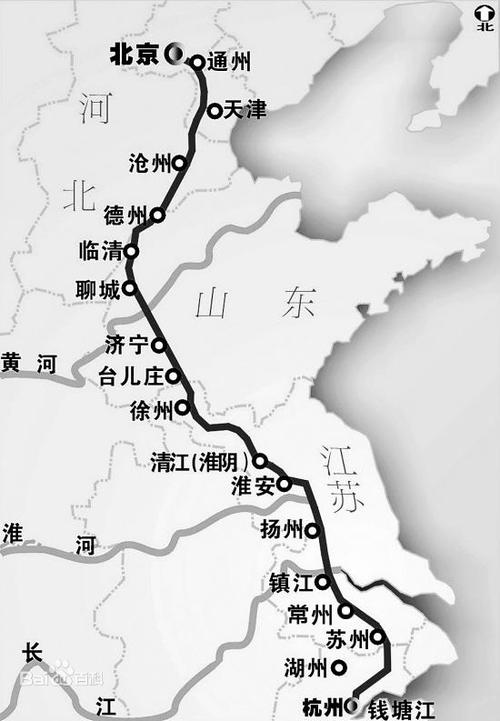 京杭大运河扬州段多少公里