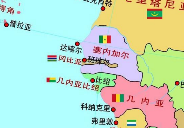 塞内加尔地理位置及分布如何
