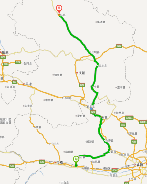 蔡家坡离西安有多少公里