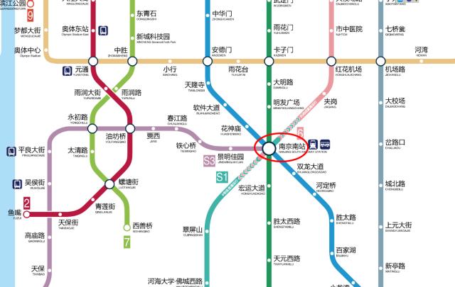 南京南站坐地铁怎么走