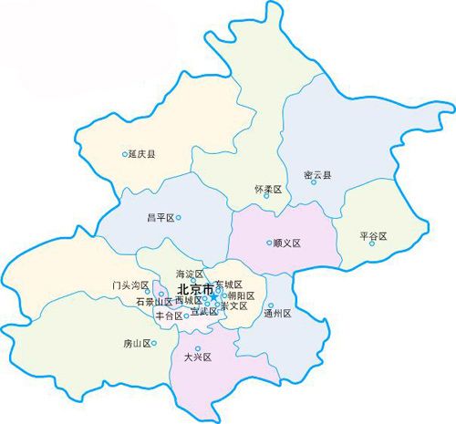 北京最早哪个区是市中心