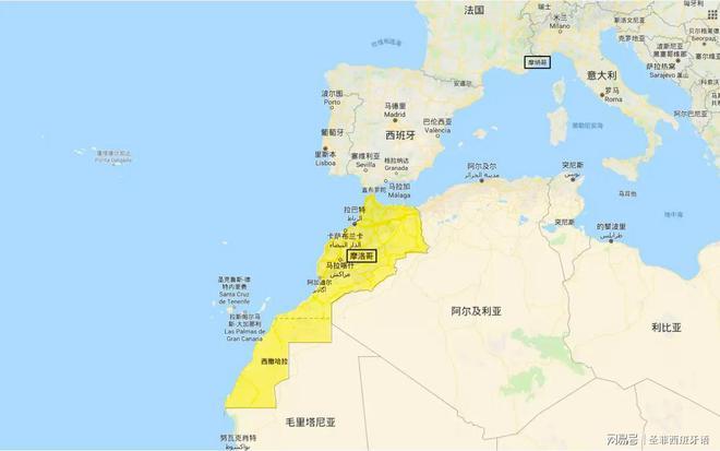 摩纳哥和摩洛哥的区别及联系