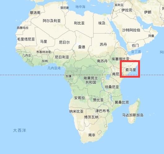 索马里为什么有纬度