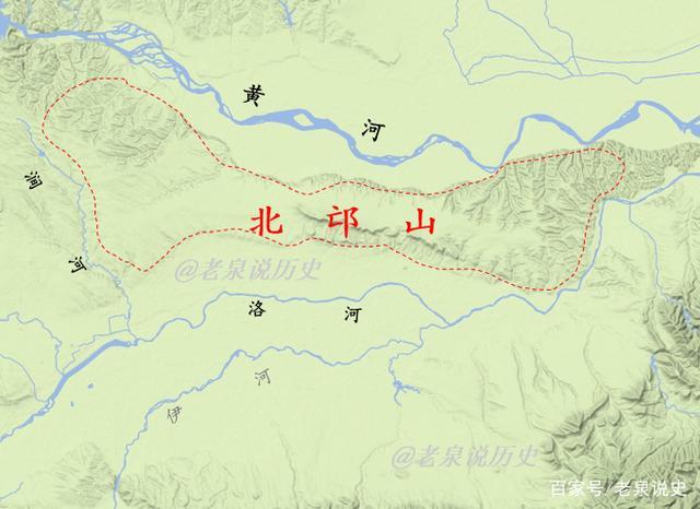在郑州市北部的邙山的山体海拔是多少