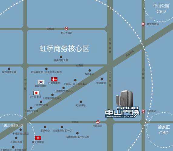 soho中山广场的地理位置
