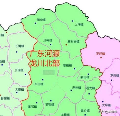 龙川县多少个镇