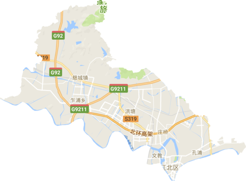 宁波江北区有几个镇