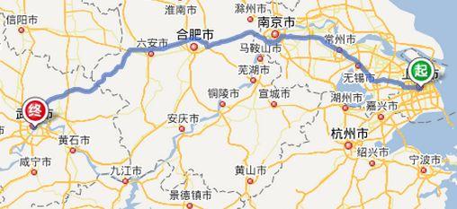 武汉到上海自驾途经哪些城市和景点
