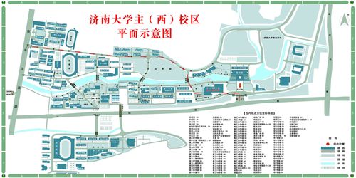 山东大学在济南市各个校区的分布图