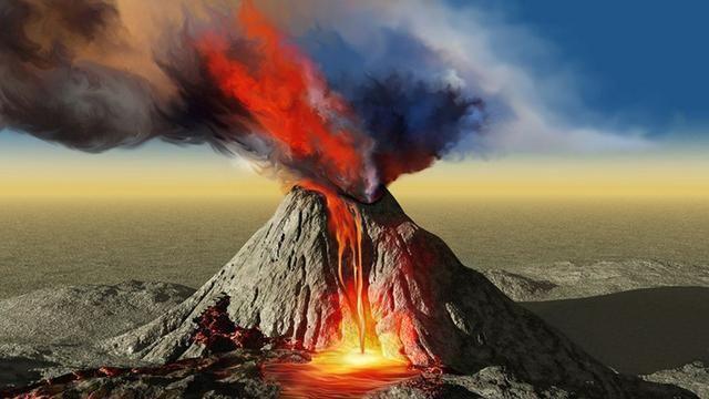 世界十大火山爆发对比