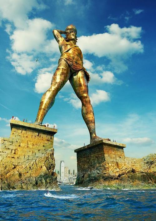 罗德港巨人雕像现在还在吗
