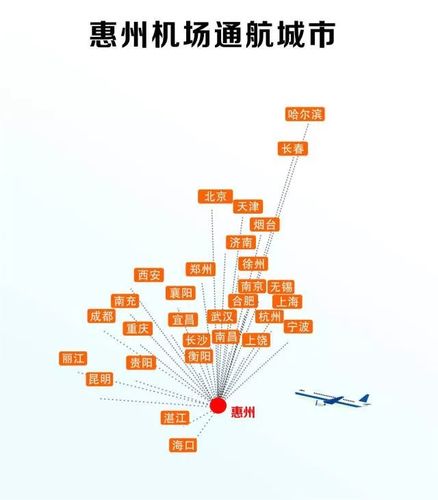 惠州机场航线有哪些