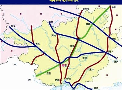 贺州市是否有高铁直达防城港市