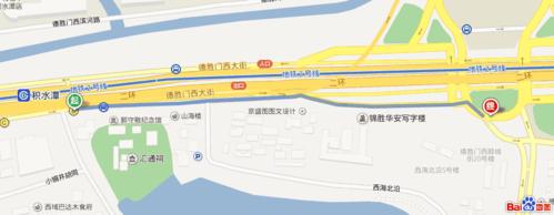 北京积水潭怎么坐地铁去大栅栏