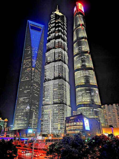 上海标志性建筑四大金刚