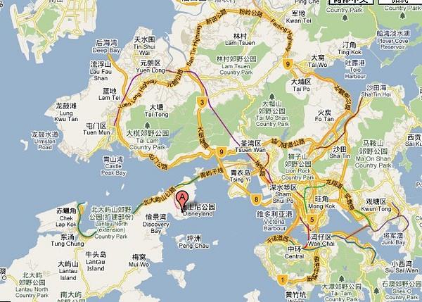 香港迪士尼离哪个口岸近
