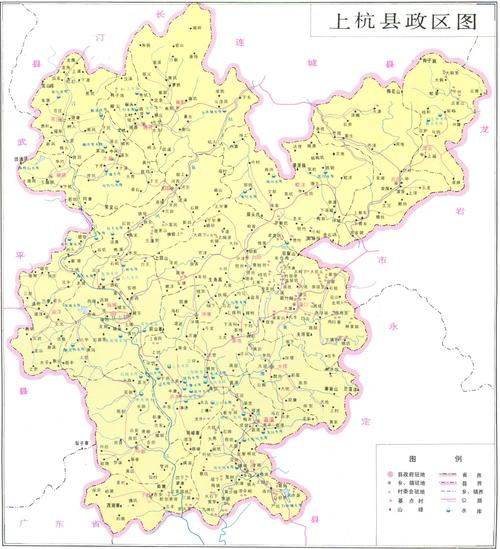 谁可以告诉我福建省龙岩市上杭县有几个镇吗