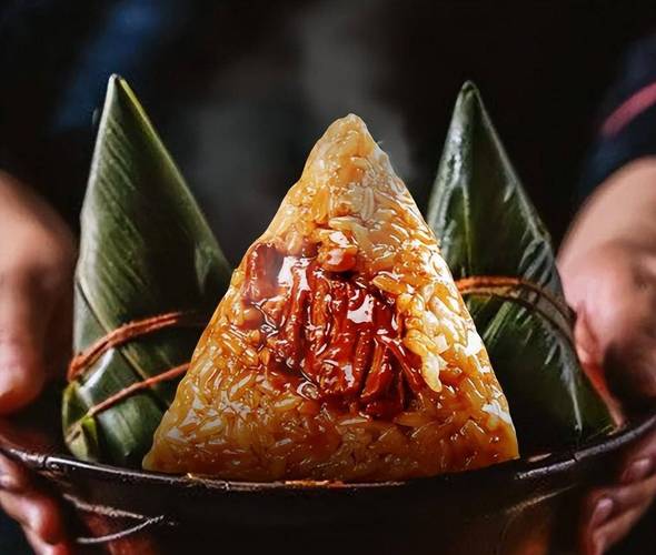 上海人气最旺的鲜肉粽子